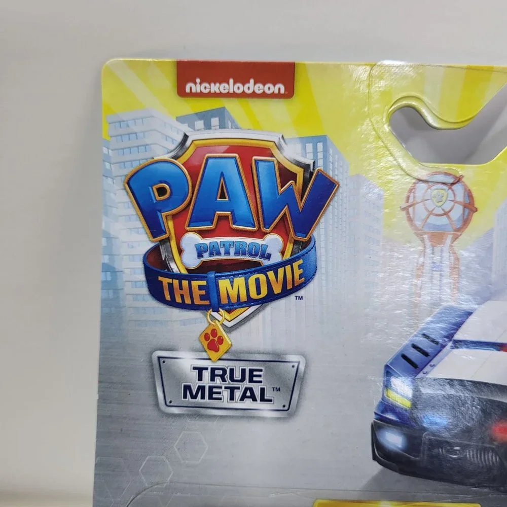 Spin Master Paw Patrol The Movie Chase True‎ Metal Diecast Vehicle Nickelodeon